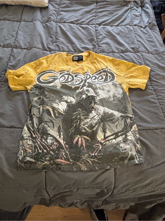 Godspeed Other - Godspeed Graphic Short Sleeve Tee - Yellow/Black